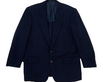 Vintage 90er Jahre Comme des Garcons Homme Deux Woll Blazer Japanischer Designer Größe S