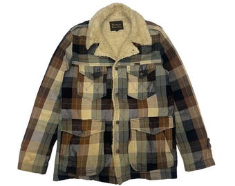Vintage 1970's Wrangler Wrange Coat | Size XL - Www.brickvintage