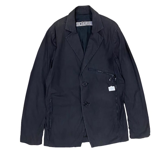 Dirk Bikkembergs, Vintage Dirk Bikkembergs Button Jacket Made In Italy Size Small