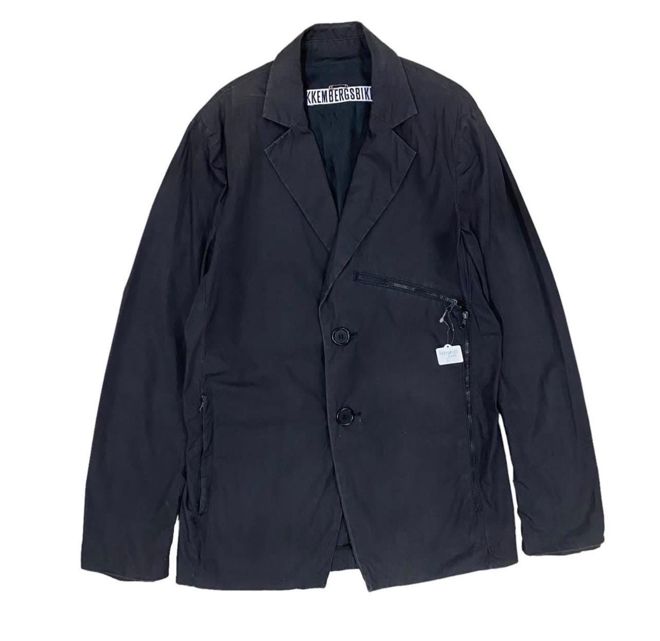 Dirk Bikkembergs, Vintage Dirk Bikkembergs Button Jacket Made In Italy Size Small