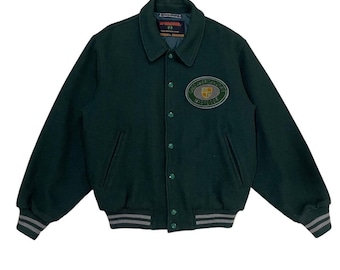 Vintage Mcgregor Button Bomber Jacket - Etsy