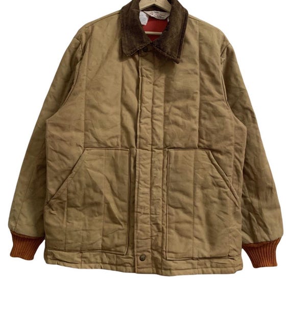 Vintage Walls Blizzard Pruf Workwear Jacket Made in Usa Brown