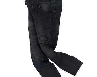 Vintage Volero Denim Style Riders Pants Biker Padded Motorcycle Pants Size XL
