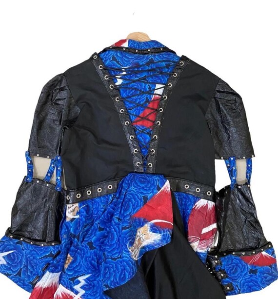 Vintage Patchwork Gothic Punk Jacket - image 7