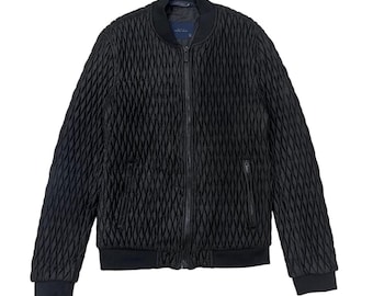 ¡Raro! Chaqueta bomber vintage con cremallera de Zara para hombre