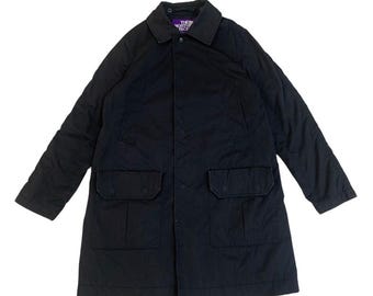 Vintage the North Face Nanamica Purple Label Long Coat - Size S - Etsy