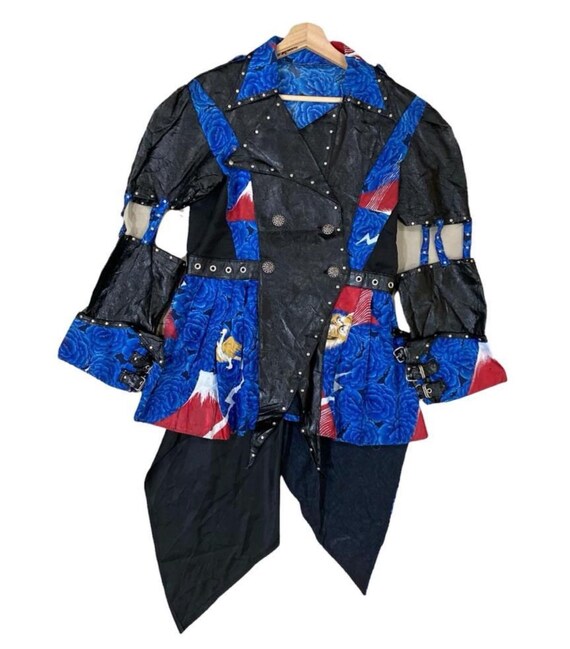 Vintage Patchwork Gothic Punk Jacket - image 3