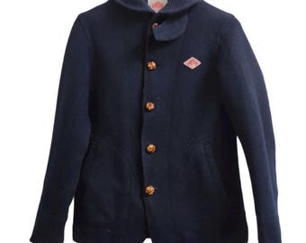 Danton Vetements De Travail Shawl Collar French Workwear Jacket