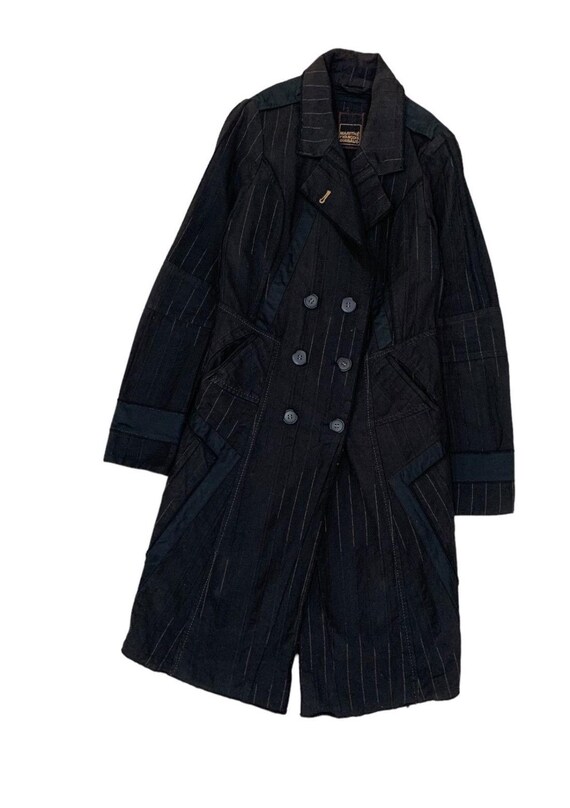 Vintage Marithe Francois Girbaud Patchwork Stripe… - image 11