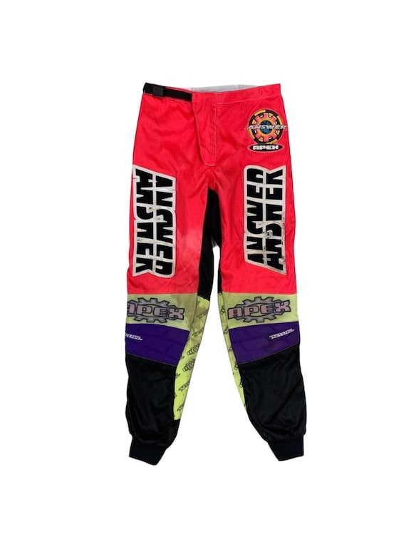 Vintage Answer Apex Motocross Racewear Racing Team Pants