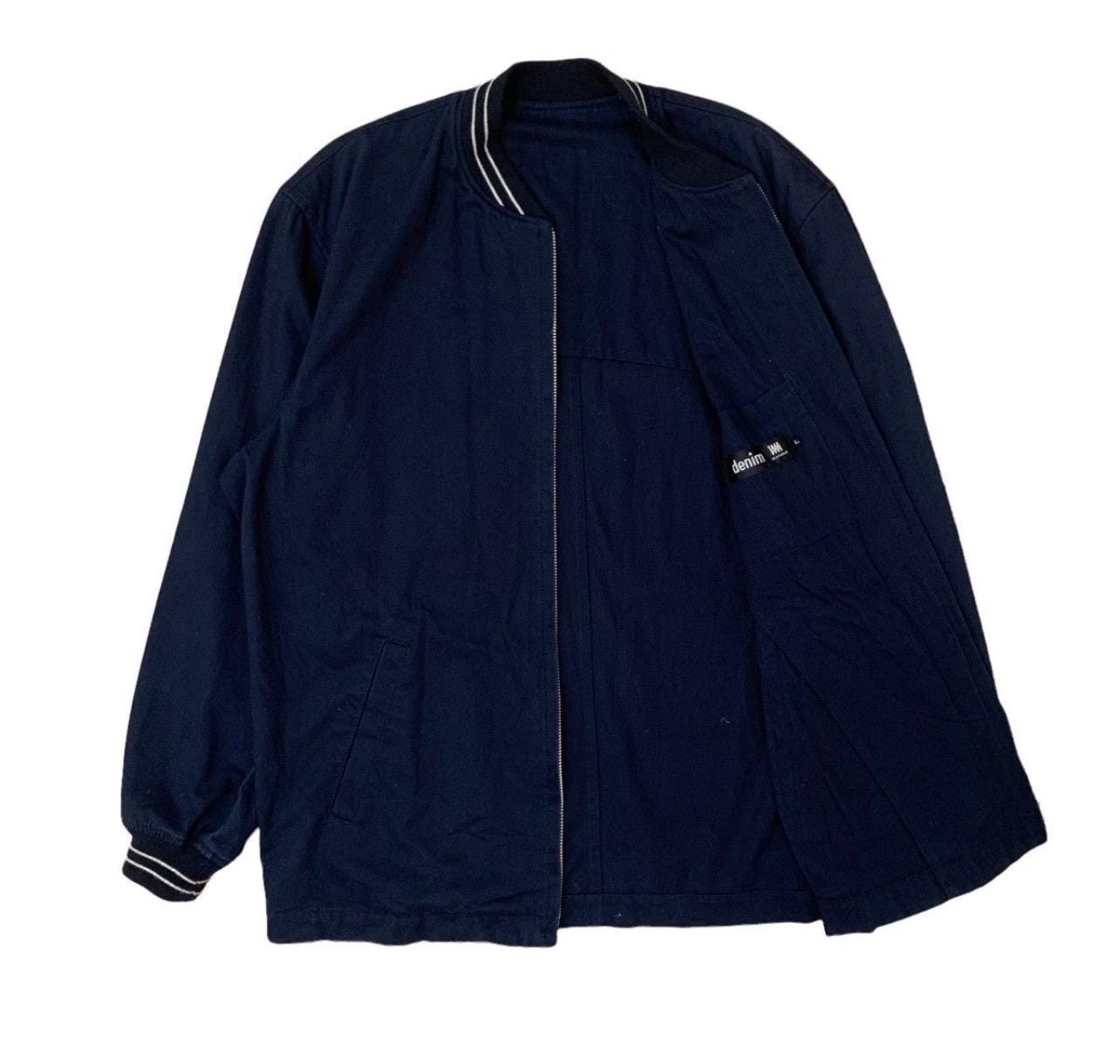 Denim IM Product by Issey Miyake Zipper Jacket Japanese Designer