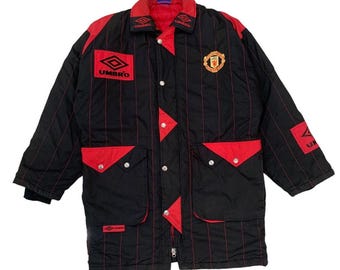 Vintage 90s Umbro Manchester United Home Sweatshirt Xlarge