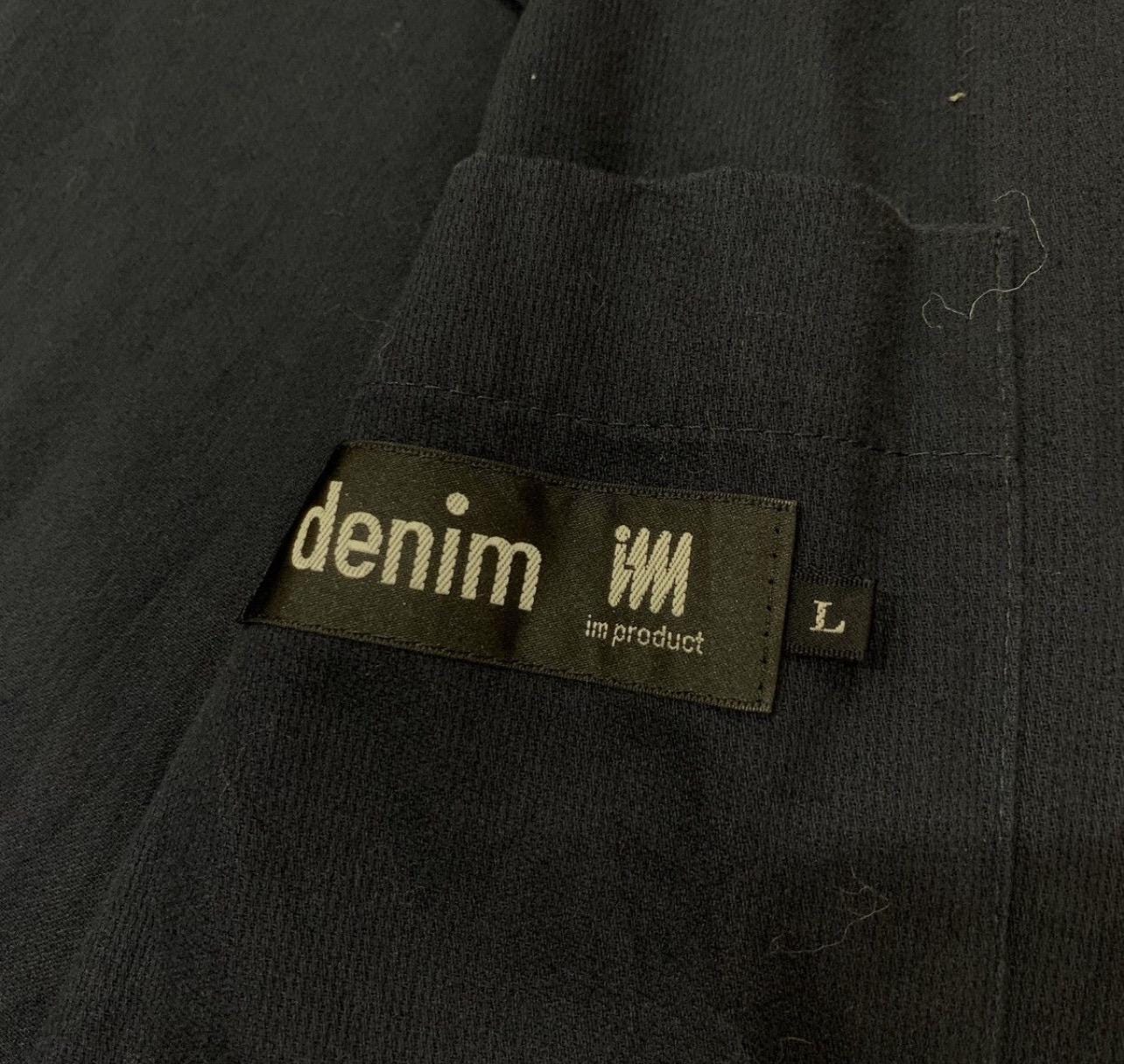 Denim IM Product by Issey Miyake Zipper Jacket Japanese Designer