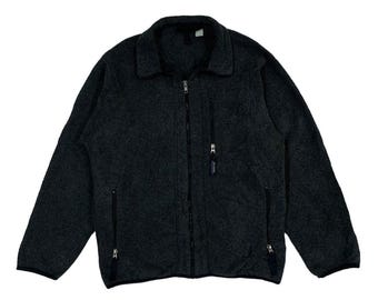 Vintage 90s 1991 Patagonia Synchilla Fleece Full Zip Men's Jacket