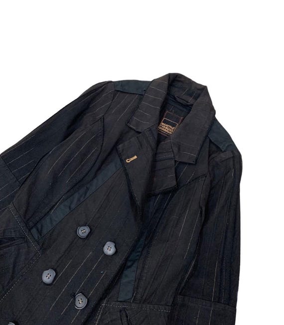 Vintage Marithe Francois Girbaud Patchwork Stripe… - image 5