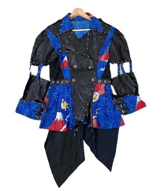 Vintage Patchwork Gothic Punk Jacket - image 1