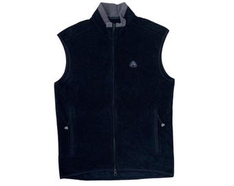 Vintage Nike ACG All Conditions Gear Therma-fit Fleece Vest Zip up