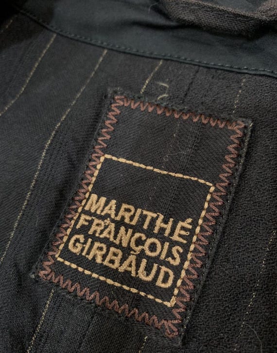 Vintage Marithe Francois Girbaud Patchwork Stripe… - image 13