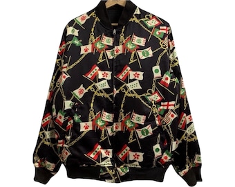 Vintage 90s Stussy Worldwide Stussy CCCP Stussy Soviet Full Zipper