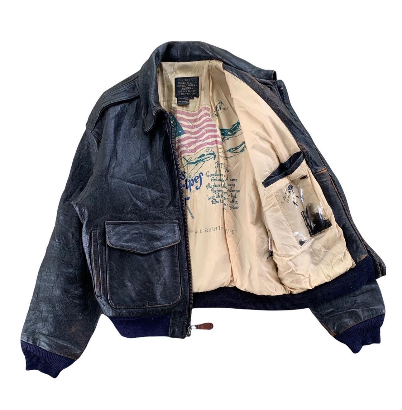 A2 Leather Jacket Used - Etsy