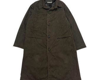 Vintage Emporio Armani Jacket Longjacket Thick Winter Multipocket