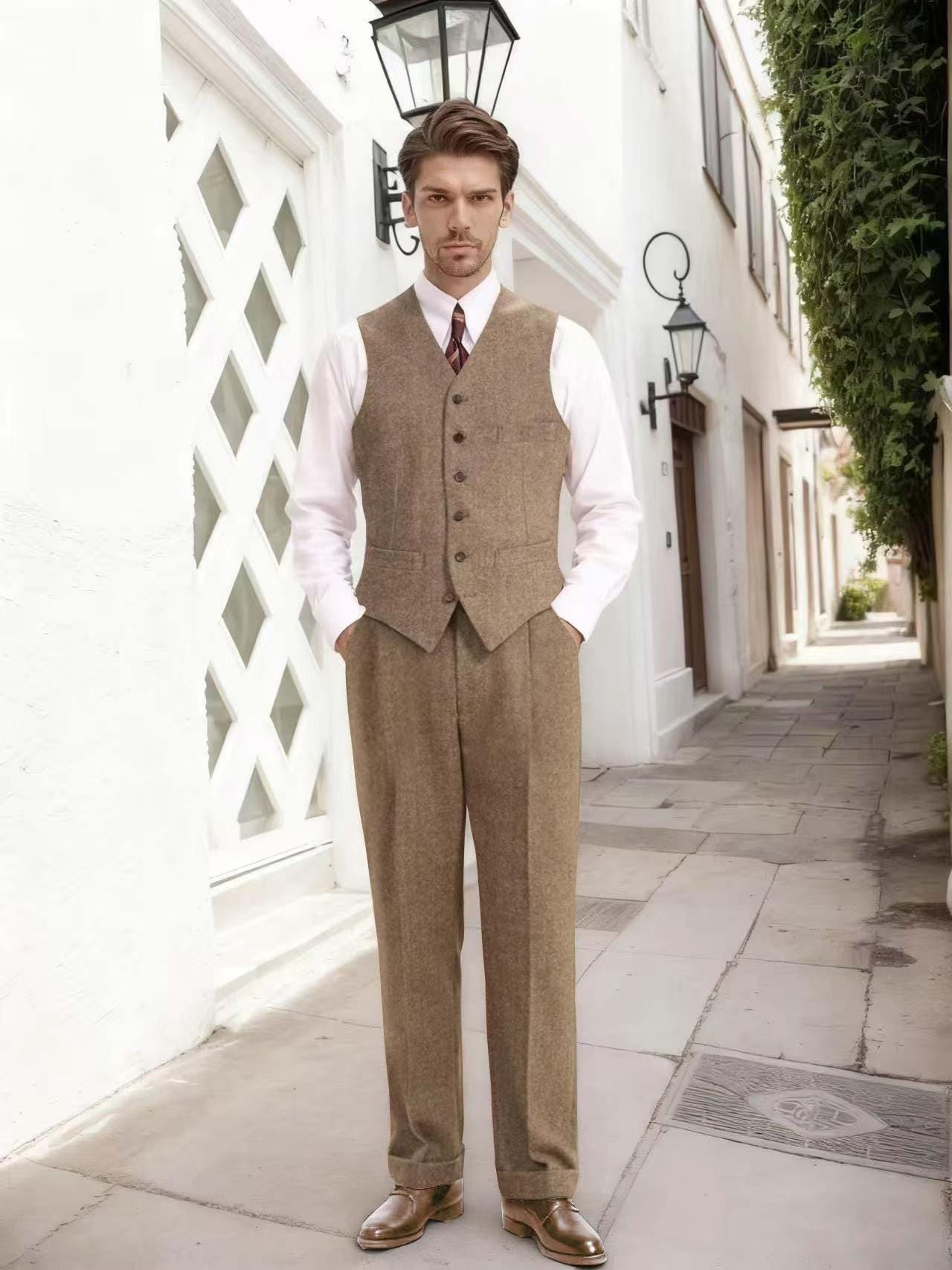 Vintage Tweed Pants - Etsy