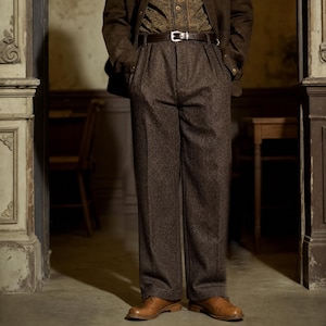 1940s Wool Trouser - Etsy