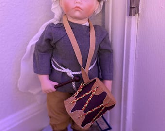 Haunted doll bilingual spirit (English/Arabic) neutral "David" middle aged
