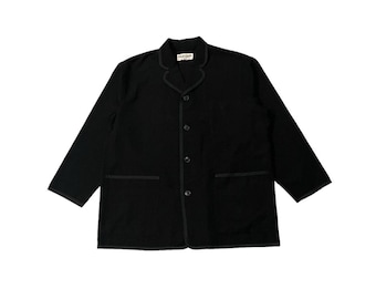 AD1988 Vintage Robe De Chambre Comme Des Garcons CDG Laine Botones Chaqueta Rara