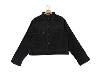 90s Levis Standard Trucker Jacket 70507 Black Faded Mens XL