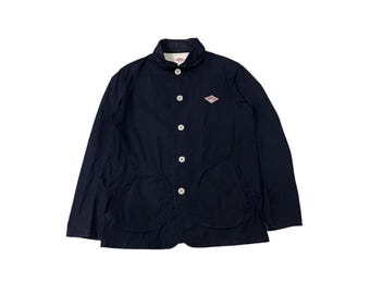 Vintage Chore Jacket Button Danton Vetements De Travail - Etsy