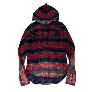 LGB archive shirts hoodie 00s archive L.G.B. YADNI hoodie bicolor
