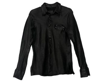 Scartish Highstreet Sheepskin Leather Avantgarde Bono Jacket Moto