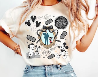 Retro Walt and Mickey Shirt, Comfort Colors Vintage Disney Park Shirt, Comfort Colors Disney Trip Tee, Magic Kingdom Family Vacation Shirt