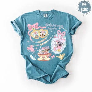 Comfort Colors® Disney Girls Just Wanna Shirt - Disney Minnie Daisy T-Shirt - Disneyworld Vacation Tee - Disneyworld Gift zdjęcie 6
