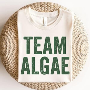 Team Algae Shirt, Funny Political Protest Tee, Reflecting Pond Humor, Anti-Flag Satire Graphic T-Shirt