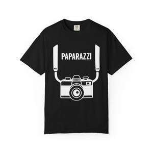 PAPA RAZZI 黒 Tシャツ Paparazzi Shirt - Etsy