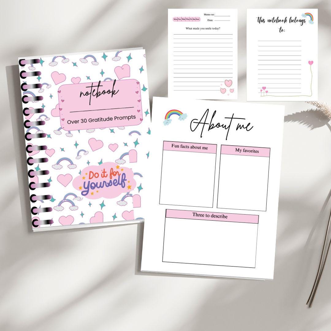 30-day Gratitude Prompts Printable | Daily Reflection Journal PDF ...