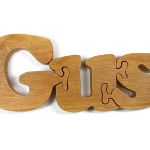 custom wooden name puzzle personalized wood puzzle
