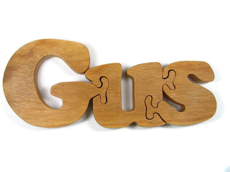 custom wooden name puzzle personalized wood puzzle