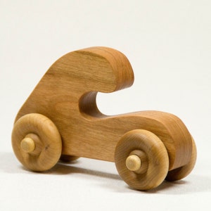 Wooden Toy Push Toy Car Toddler and Baby Childrens Toy, Personalized image 4