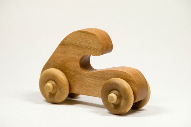 Wooden Toy Push Toy Car Toddler and Baby Childrens Toy, Personalized image 4