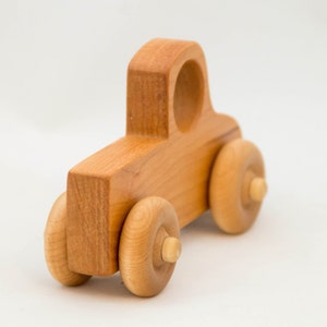 Personalized Wooden Toy Truck, Push Toy, Baby Shower and Ring Bearer Gift, Montessori Toy image 7
