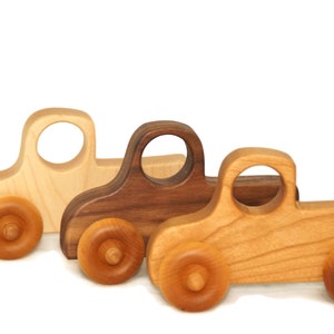 Personalized Wooden Toy Truck, Push Toy, Baby Shower and Ring Bearer Gift, Montessori Toy image 2