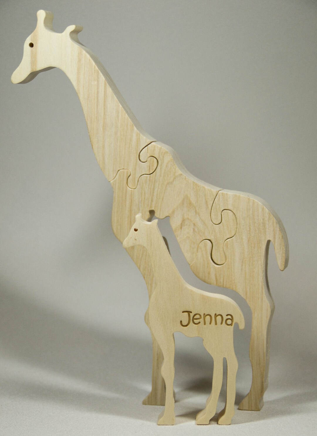 Wooden Giraffe Puzzle, Wooden Giraffe Toy, Giraffe Puzzle, Giraffe Toy ...