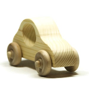 Wooden Toy Car Personalized Push Toy Wood Toy Car image 4