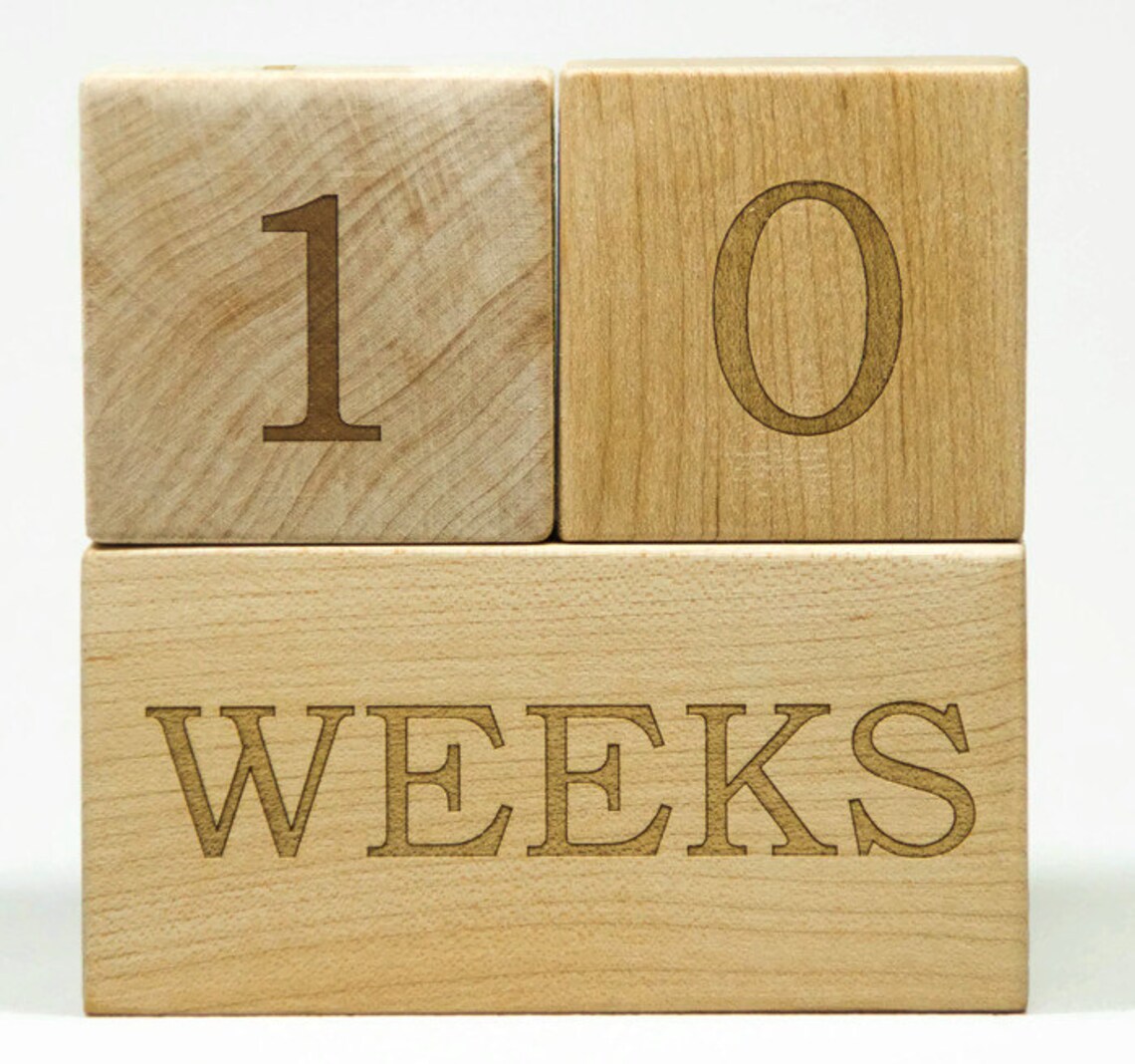 Baby Age Blocks Baby Milestone Blocks Baby Month Blocks Etsy
