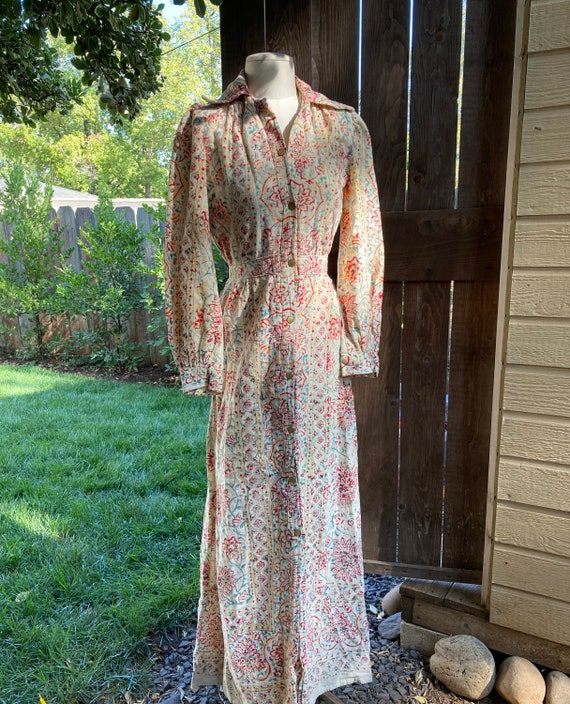 70s Indian Cotton Dress