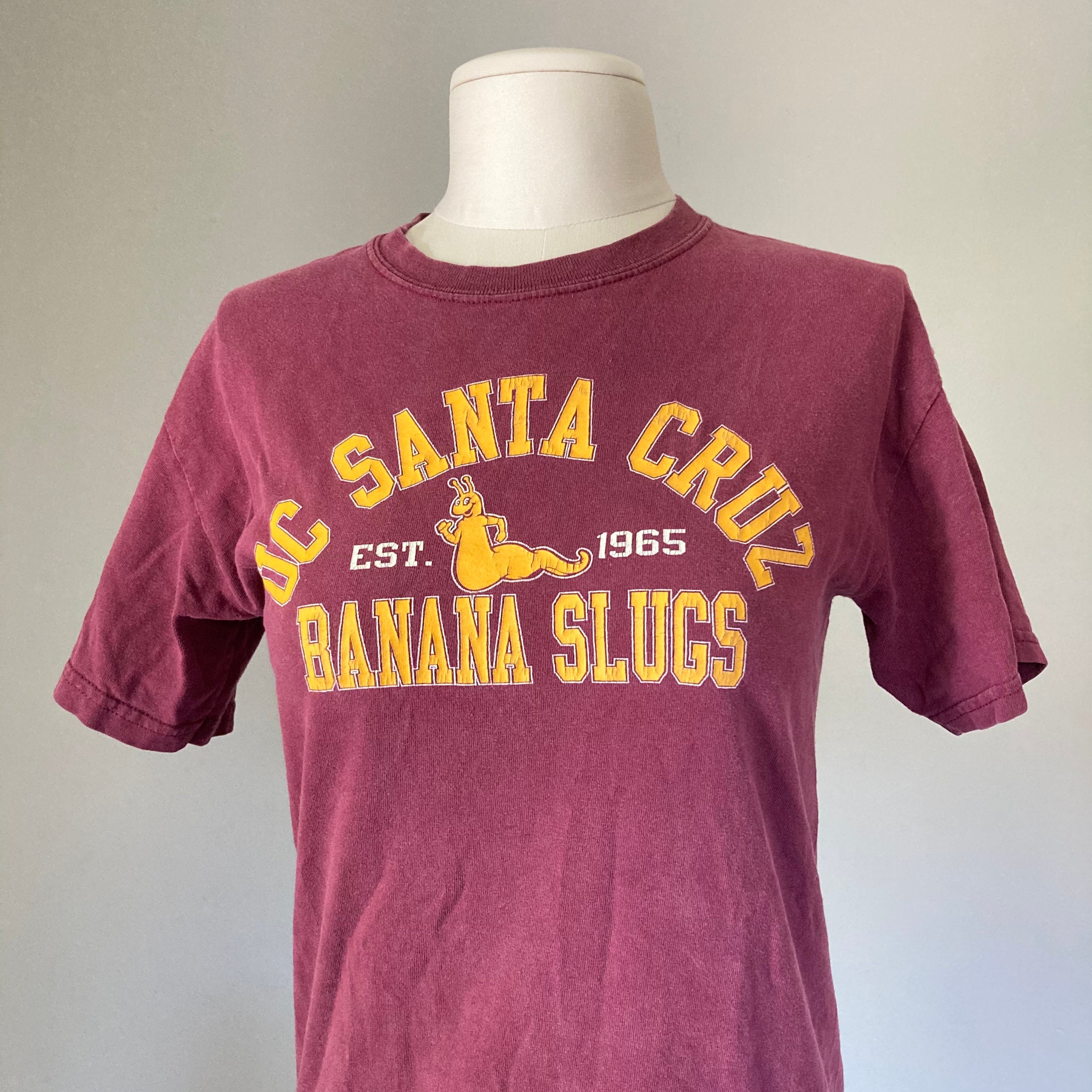 t shirt uc santa cruz banana slugs