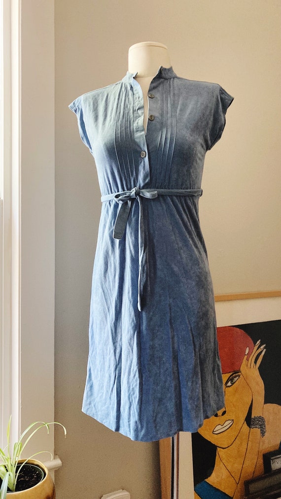 70s Ultra Suede Aline Dress